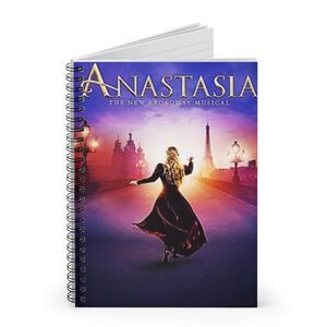 *30off3* Anastasia Musical Theater NotebookIdeal Gift for Broadway Enthusiasts.